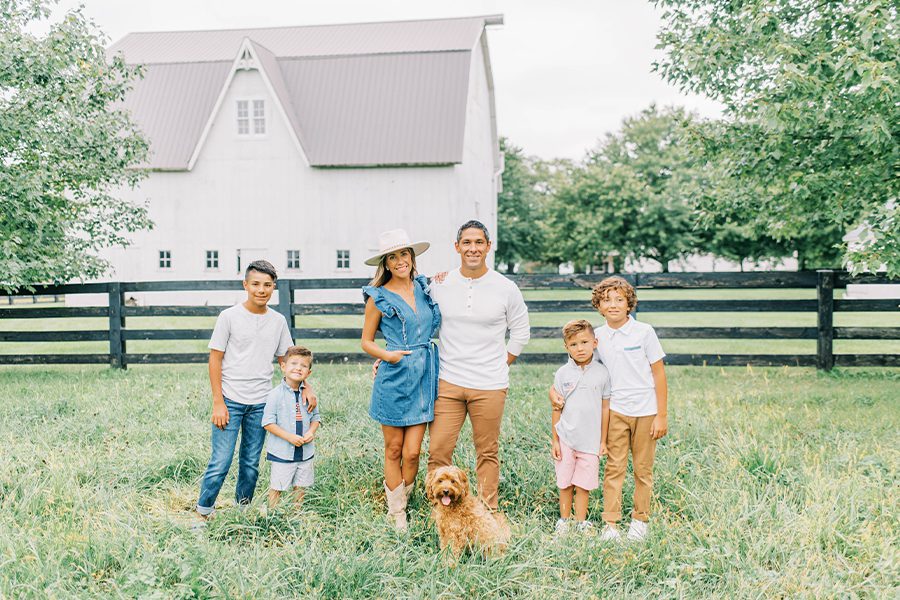 Family Photos at Haven on the Farm