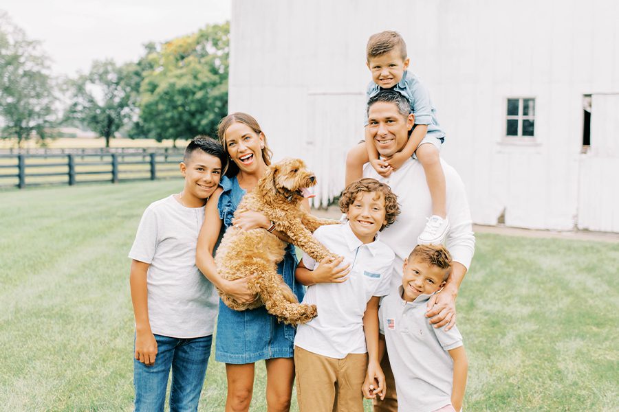 Family Photos at Haven on the Farm
